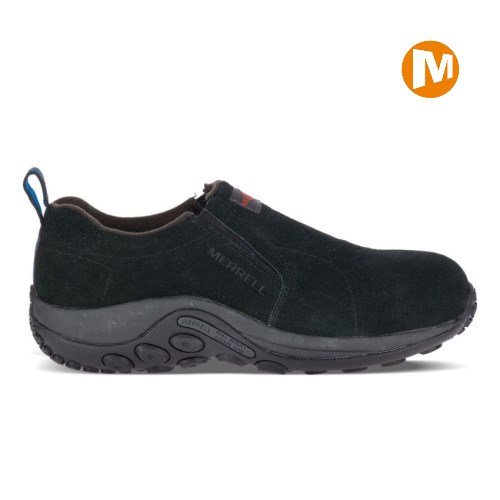 Merrell Jungle Moc Alloy Toe Sicherheitsschuhe Herren Schwarz [DE-ORWTA]